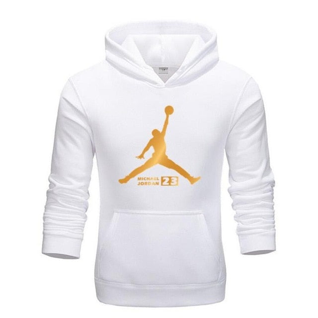 New Men Hoodies Suit Fleece Warm Jordan 23 Tracksuit Men Sweatshirt Suit Hoodie+Sweat pants Jogging Homme Hooded Tracksuit XXL