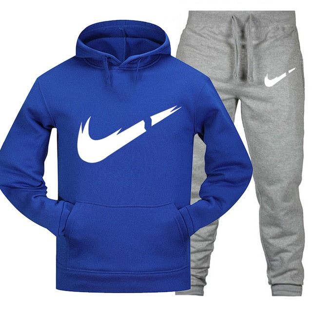 Track suit men's 2 sets of new fashion jacket men's sportswear hoodies spring and autumn brand men's hip hop hoodie sweatpants
