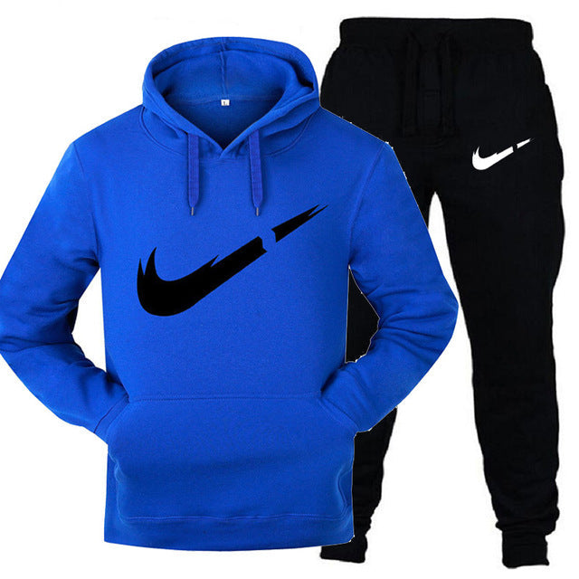 Track suit men's 2 sets of new fashion jacket men's sportswear hoodies spring and autumn brand men's hip hop hoodie sweatpants