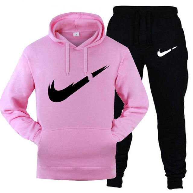 Track suit men's 2 sets of new fashion jacket men's sportswear hoodies spring and autumn brand men's hip hop hoodie sweatpants